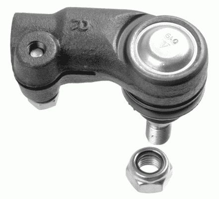 LEMFÖRDER 12180 02 Track rod end M12x1,5 mm, Front Axle, Right, outer, with accessories