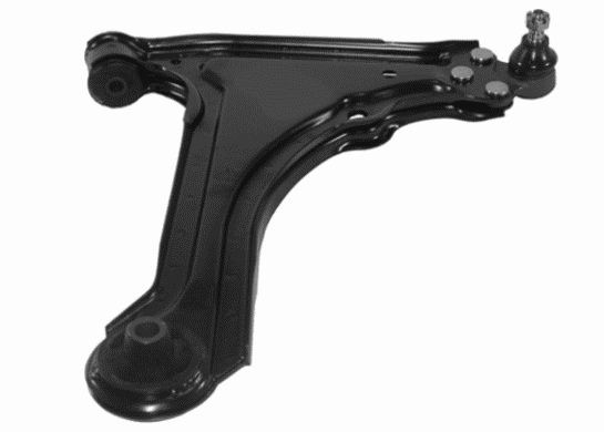 LEMFÖRDER 12239 01 Suspension arm with ball joint, with rubber mount, Front Axle, Lower, Right, Control Arm, Sheet Steel