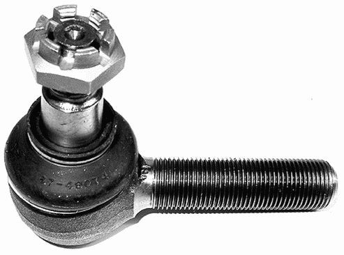 LEMFÖRDER 12839 01 Track rod end Cone Size 18 mm, Front Axle, Left, outer