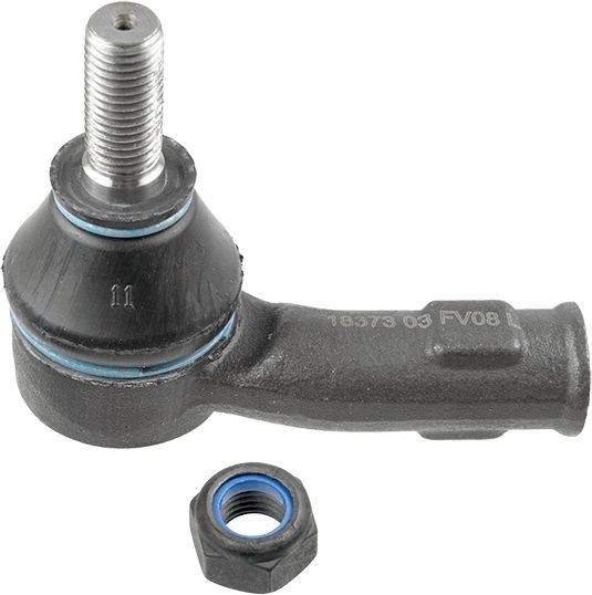 LEMFÖRDER Front Axle, Left, with accessories Thread Type: with right-hand thread Tie rod end 18373 04 buy