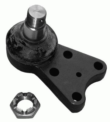 LEMFÖRDER with accessories, 38mm, for control arm Cone Size: 38mm, Thread Size: M30x1,5 Suspension ball joint 18988 01 buy