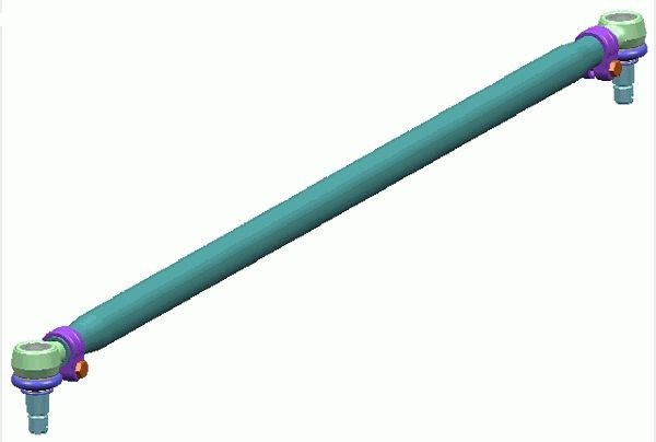 LEMFÖRDER Centre Cone Size: 20mm, Length: 1454mm Tie Rod 19838 01 buy