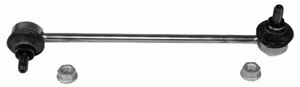 LEMFÖRDER 22088 02 Anti-roll bar link Front Axle, Left, M10x1,5 , with accessories