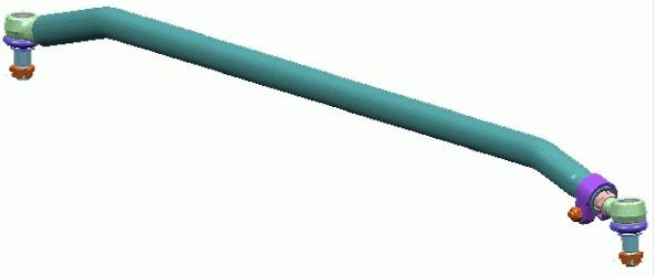 LEMFÖRDER with accessories Cone Size: 30mm, Length: 1702mm Tie Rod 22704 01 buy