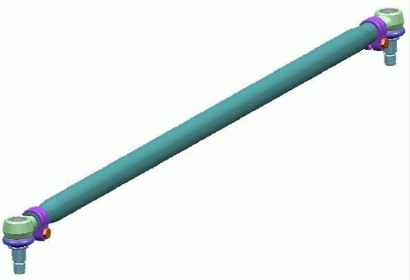 LEMFÖRDER with accessories Cone Size: 30mm, Length: 1530mm Tie Rod 25276 01 buy