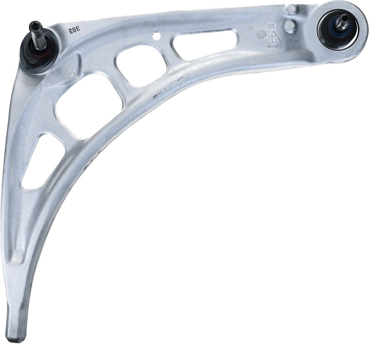 LEMFÖRDER 2536801 Suspension control arm without holder, Front Axle, Lower, Right, Control Arm, Aluminium, Suspension: for vehicles with sports suspension