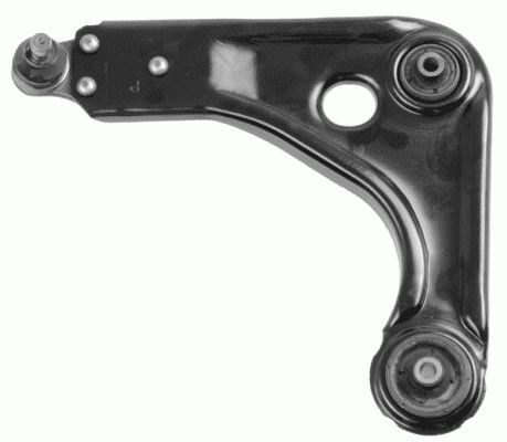 LEMFÖRDER 25399 01 Suspension arm with ball joint, with rubber mount, Front Axle, Lower, Left, Control Arm, Sheet Steel