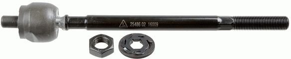 LEMFÖRDER 25486 02 Inner tie rod Front Axle, both sides, M14x1,5, 224 mm, with accessories