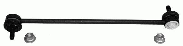 2665302 Anti-roll bar linkage 26653 02 LEMFÖRDER Front Axle, both sides, 335mm, with accessories, Steel