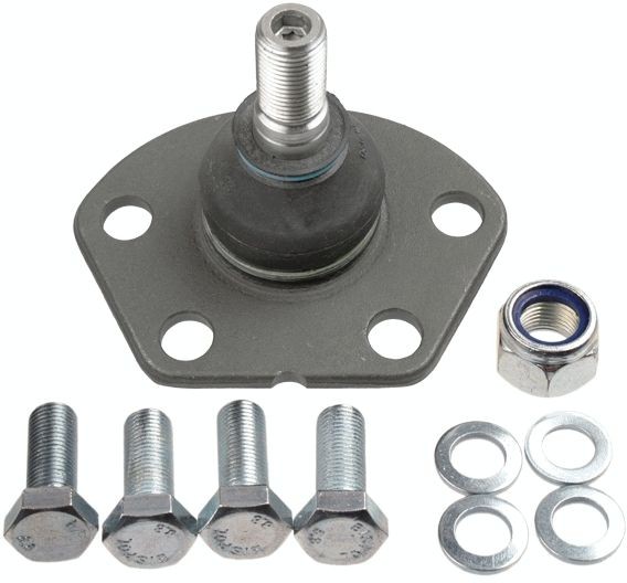 26667 01 LEMFÖRDER Suspension ball joint FIAT Front Axle, Lower, both sides, with accessories