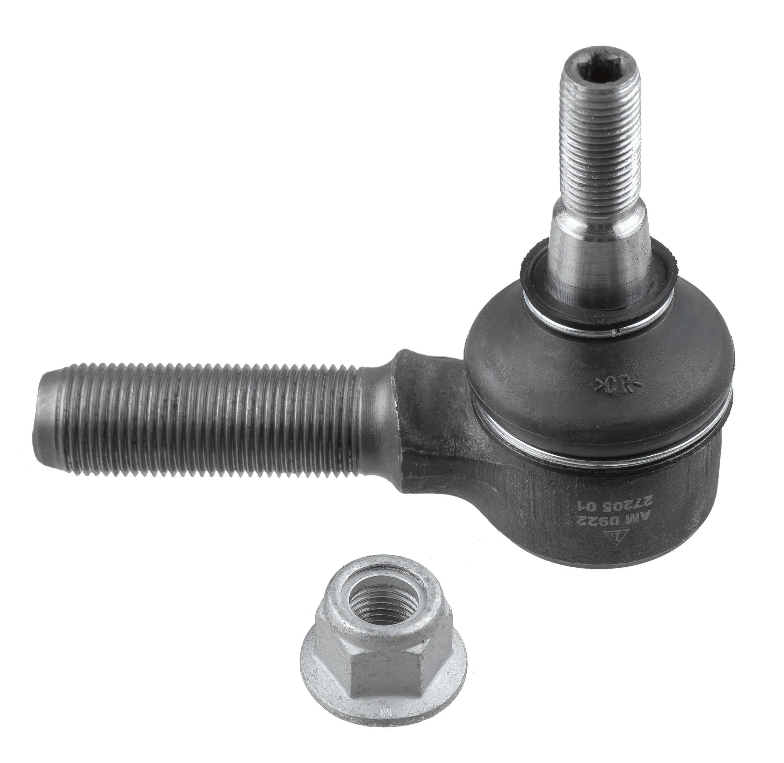 LEMFÖRDER 27205 01 Track rod end Cone Size 17,6 mm, M18x1,5, M12x1,25 mm, Front Axle, both sides, outer