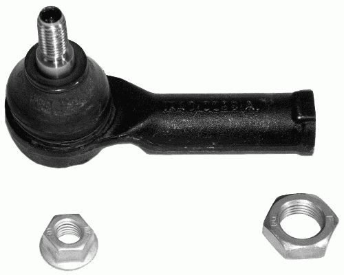 27704 02 LEMFÖRDER Tie rod end JAGUAR Cone Size 15 mm, M10x1,5, Front Axle, both sides, outer, with accessories