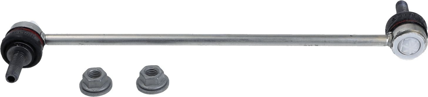 LEMFÖRDER 28334 02 Anti-roll bar link Front Axle, both sides, with accessories, Steel