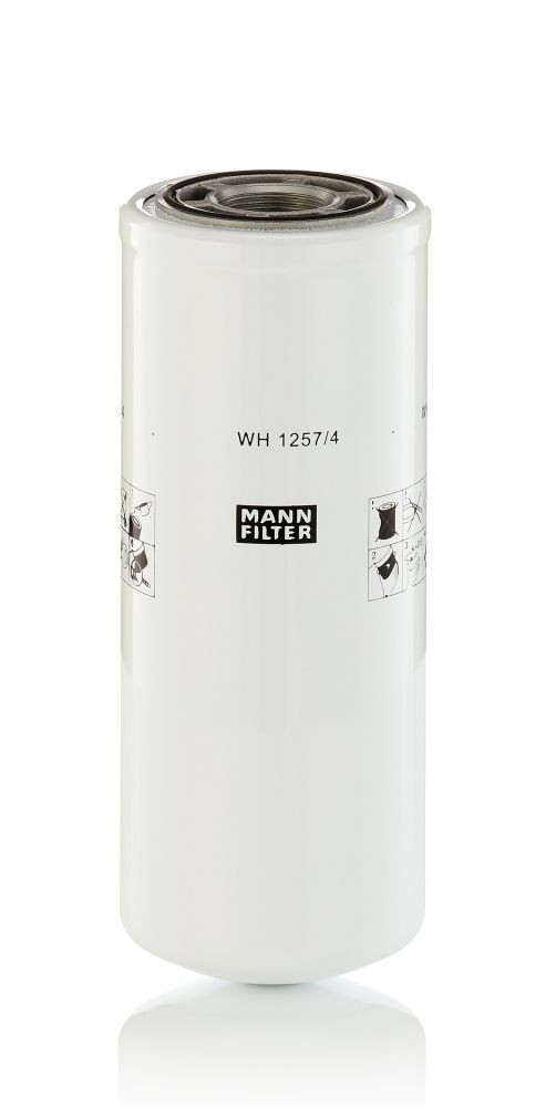 MANN-FILTER WH1257/4 Hydraulic Filter, automatic transmission AT 318160