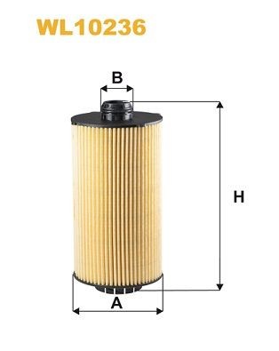 WL10236 WIX FILTERS Ölfilter IVECO Stralis