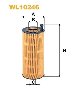 WIX FILTERS WL10246 Oil filter A4701840725002