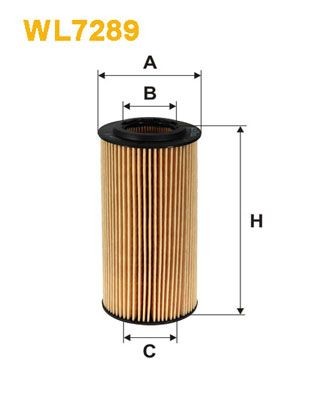 WIX FILTERS WL7289 Oil filter A 613 180 00 09