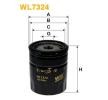Ölfilter 1109-W7 WIX FILTERS WL7324