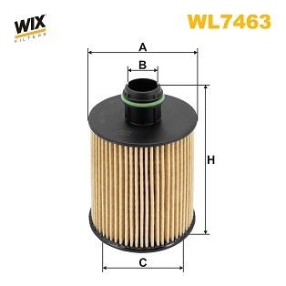 WIX FILTERS WL7463 Oil filter Filter Insert