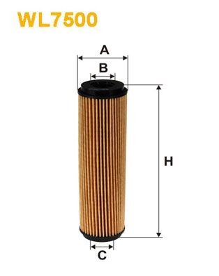 WIX FILTERS WL7500 Oil filter A271 180 0309