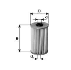 PZL Filters WP2016X Fuel filter 16400AW300