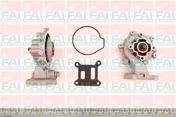 Ford TRANSIT Custom Engine water pump 12693321 FAI AutoParts WP6315 online buy