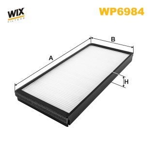 WIX FILTERS WP6984 Pollen filter 8303318
