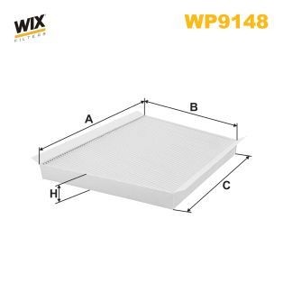 WIX FILTERS WP9148 Pollen filter 00 13 045 860