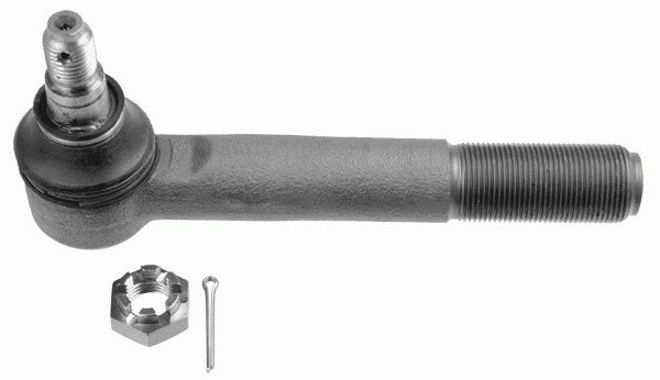 30902 01 LEMFÖRDER Tie rod end MERCEDES-BENZ Cone Size 18 mm, M24x1,5 mm, Front Axle, with accessories
