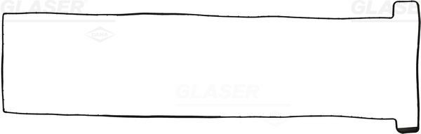 GLASER X59974-01 Ventildeckeldichtung für MERCEDES-BENZ AROCS LKW in Original Qualität
