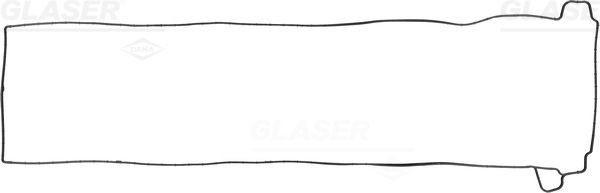 GLASER X59976-01 Ventildeckeldichtung für MERCEDES-BENZ AROCS LKW in Original Qualität