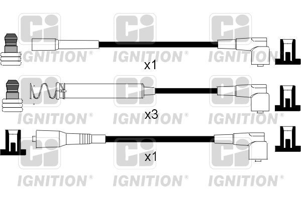 QUINTON HAZELL XC794 Ignition Cable Kit 16 12 510