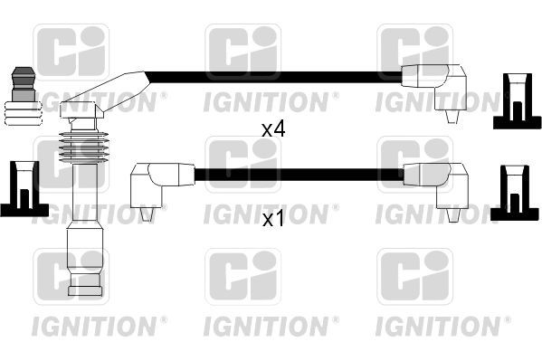 QUINTON HAZELL Ignition Lead Set XC797 buy