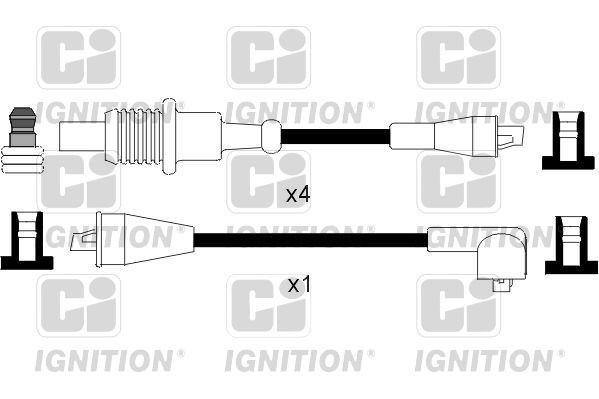 QUINTON HAZELL Ignition Lead Set XC798 buy
