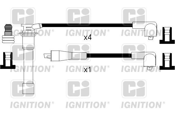 QUINTON HAZELL Ignition Lead Set XC821 buy