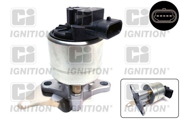 QUINTON HAZELL Electric Number of pins: 5-pin connector Exhaust gas recirculation valve XEGR111 buy