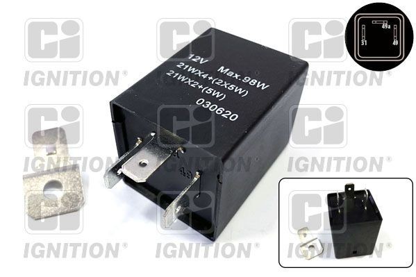 QUINTON HAZELL XFL102 Indicator relay FORD USA EDGE in original quality