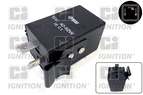 Original QUINTON HAZELL Flasher relay XFL140 for FORD TRANSIT