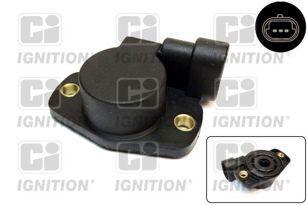 QUINTON HAZELL XPOT348 Throttle position sensor FIAT Punto I Convertible (176)