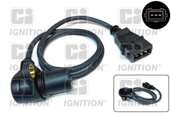 QUINTON HAZELL 3-pin connector, Inductive Sensor, with cable Cable Length: 580mm, Number of pins: 3-pin connector Sensor, crankshaft pulse XREV427 buy