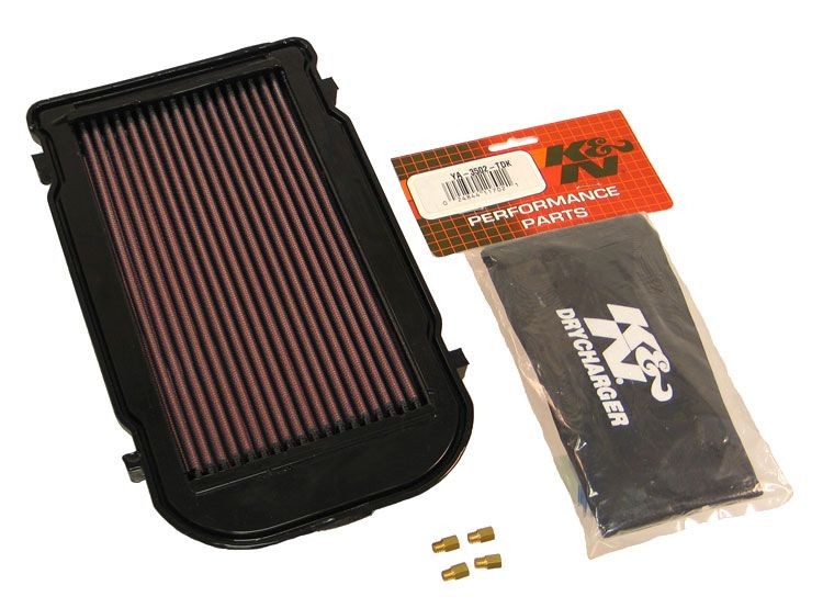 K&N Filters 16mm, 192mm, 229mm, Square, Long-life Filter Length: 229mm, Width: 192mm, Height: 16mm Engine air filter YA-3502-T buy