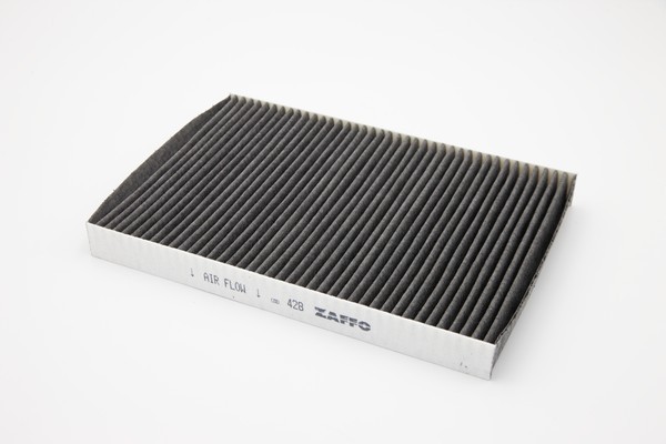 AS2428 ZAFFO Activated Carbon Filter, 300 mm x 209 mm x 29,5 mm Width: 209mm, Height: 29,5mm, Length: 300mm Cabin filter Z428 buy