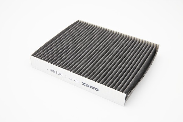 AS2491 ZAFFO Activated Carbon Filter, 238 mm x 208,5 mm x 34 mm Width: 208,5mm, Height: 34mm, Length: 238mm Cabin filter Z491 buy