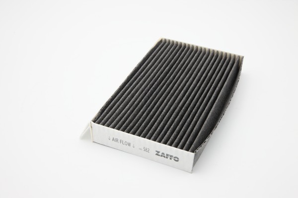 AS2582 ZAFFO Activated Carbon Filter, 260 mm x 182 mm x 35 mm Width: 182mm, Height: 35mm, Length: 260mm Cabin filter Z582 buy