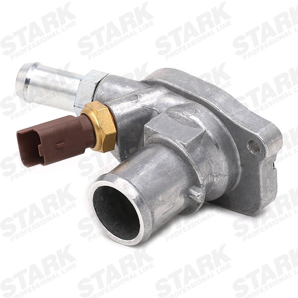 STARK SKTC-0560179 Thermostat in engine cooling system Opening Temperature: 88°C, with seal, with thermo sender, Aluminium, with housing