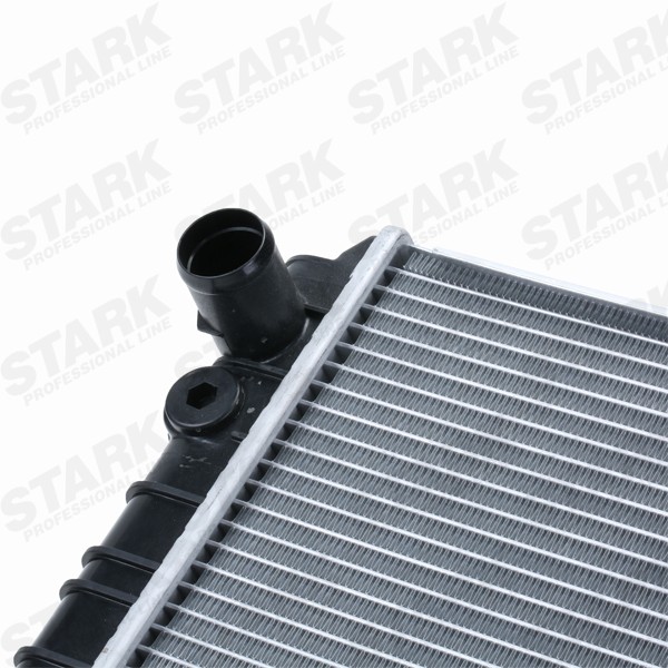 SKRD-0120791 Radiator SKRD-0120791 STARK Aluminium, 720 x 438 x 43 mm, with oil cooler, without frame, Brazed cooling fins
