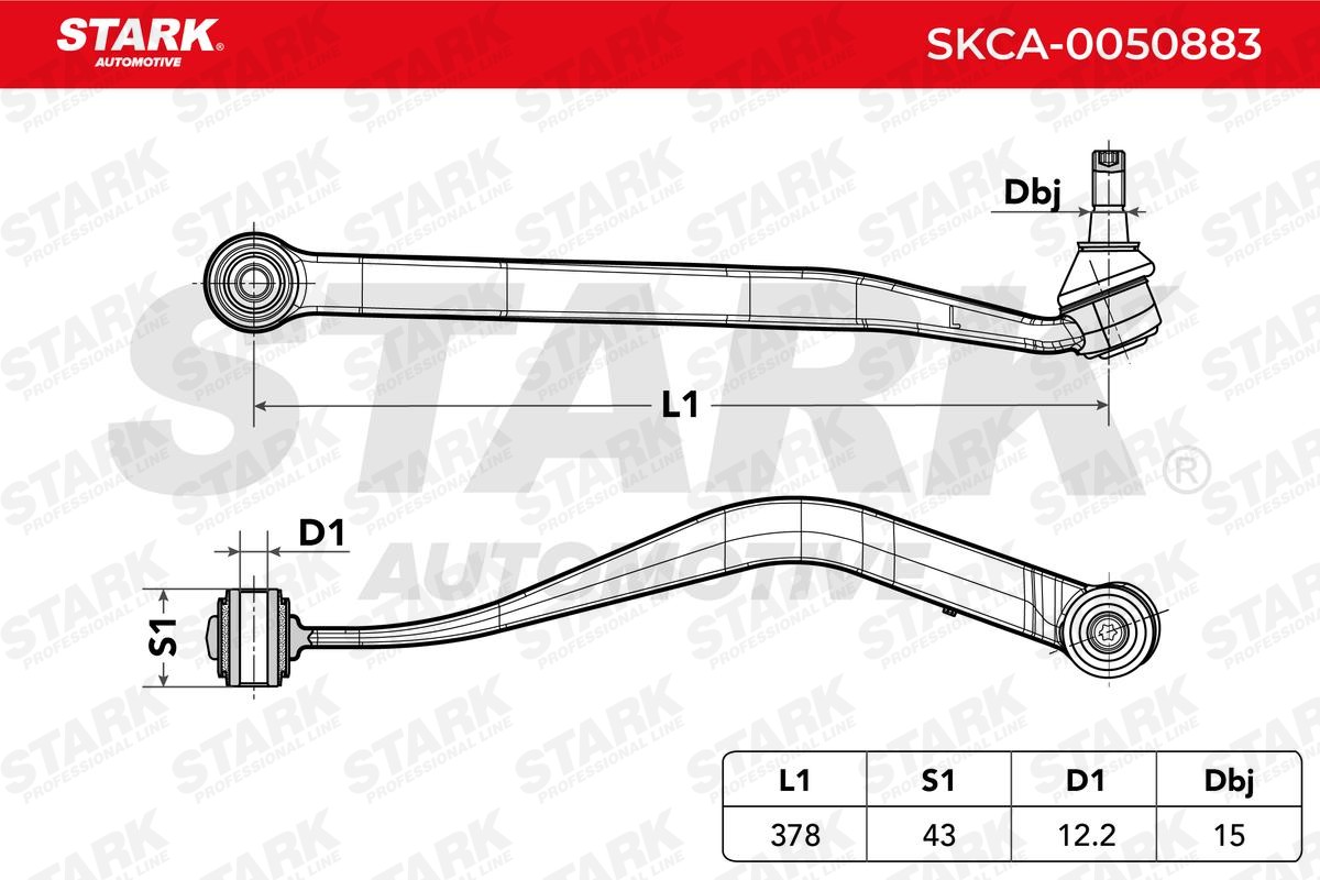 OEM-quality STARK SKCA-0050883 Suspension control arm