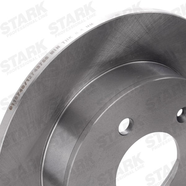 STARK SKBD-0023563 Brake rotor Rear Axle, 234x10mm, 04/06x100, solid
