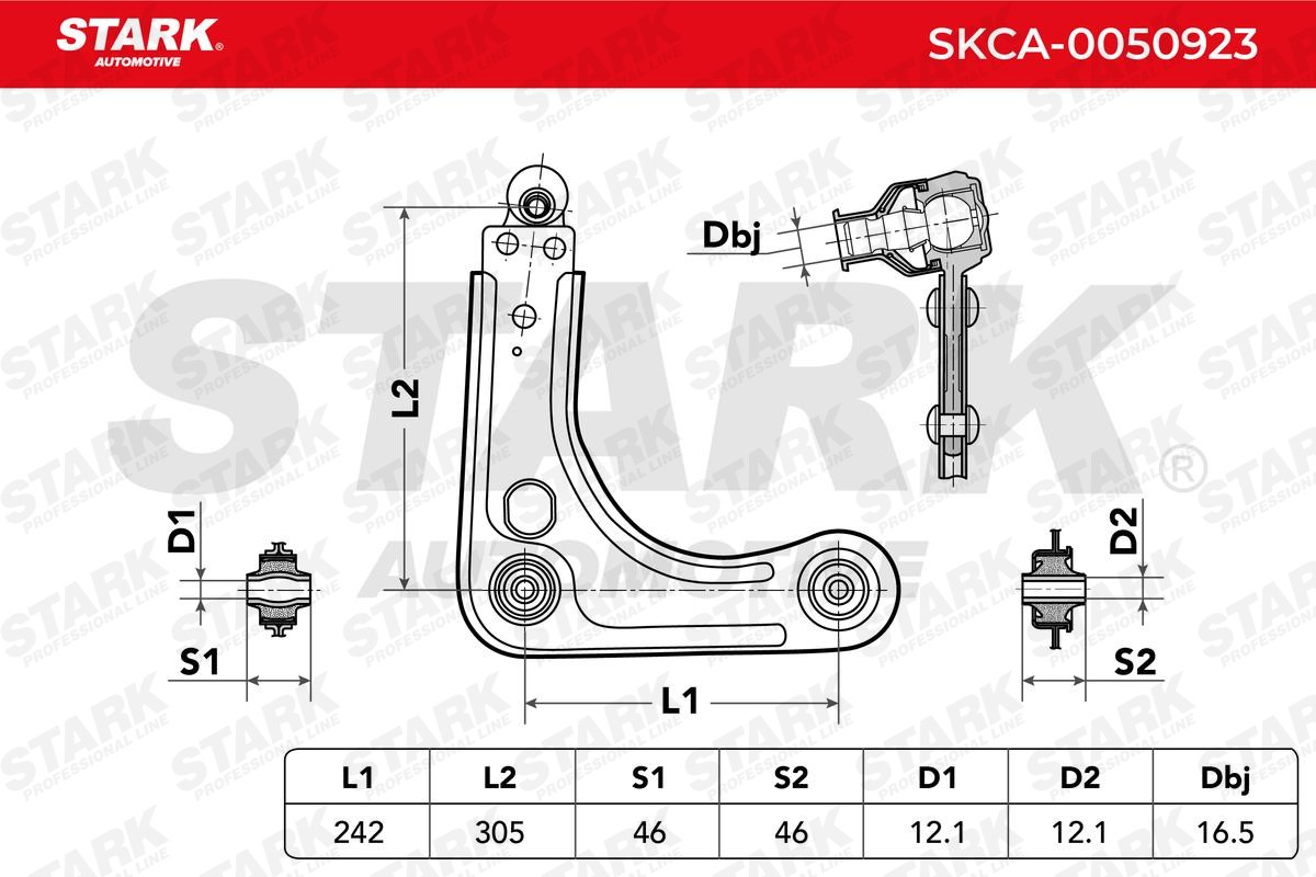 STARK Trailing arm SKCA-0050923 buy online