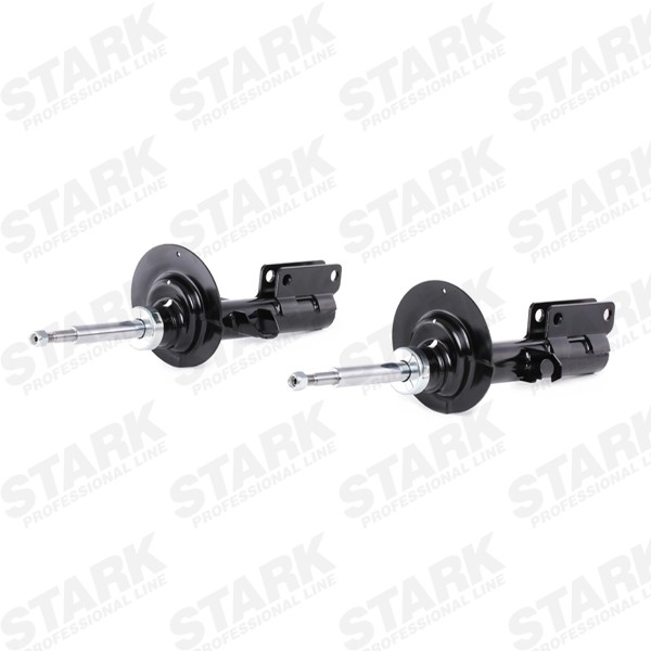 STARK SKSA-0132990 Shock absorber Front Axle, Gas Pressure, Ø: 54x25 mm, Twin-Tube, Suspension Strut, Top pin, Bottom Yoke, M14x1.5